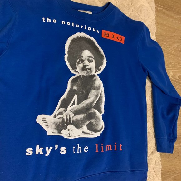Notorius BIG Sky's the Limit Sweatshirt - Picture 2 of 5